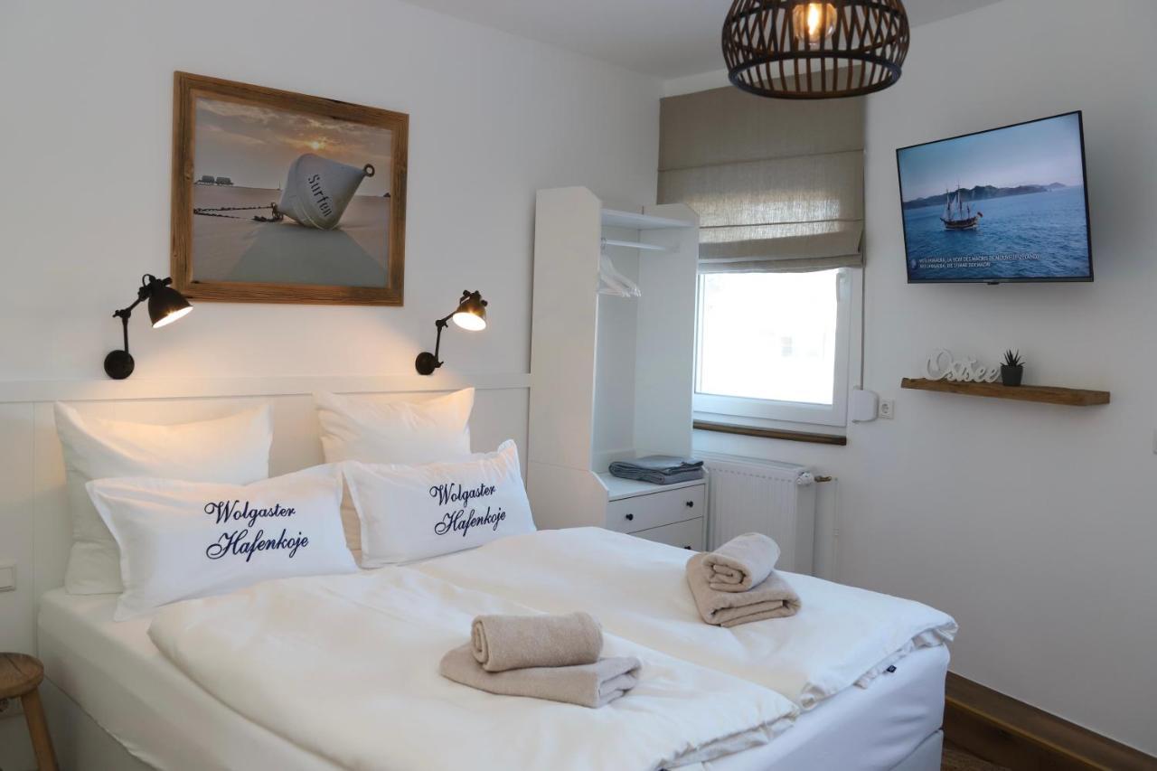 Hafenkoje Zum Anker Apartment Wolgast Ngoại thất bức ảnh